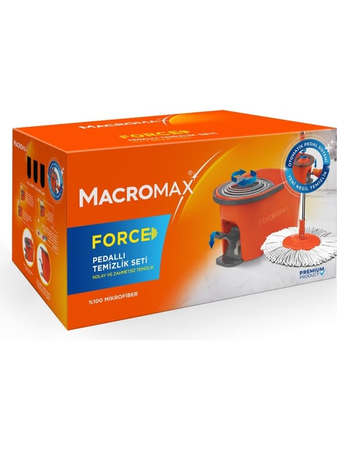 MACROMAX Clean Dynamıc Pedallı Temizlik Seti