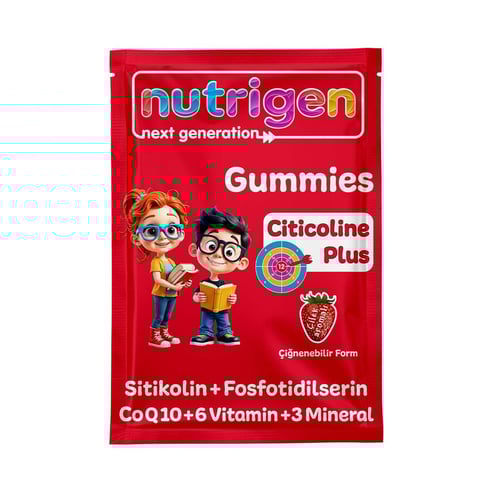 Nutrigen Gummies Citicoline Plus 1 Adet Çiğnenebilir Form