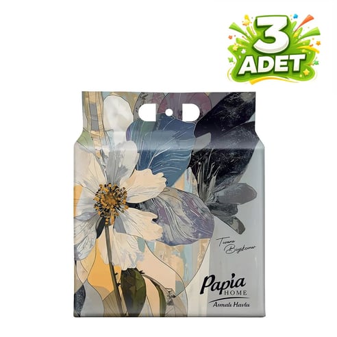 Papia Home Asmalı Havlu 750 Yaprak (250'li 3 Adet) 