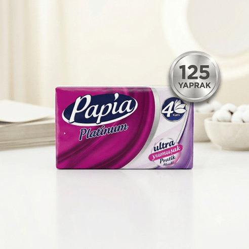 Papia Platinum Çek Al Mendil 125'li