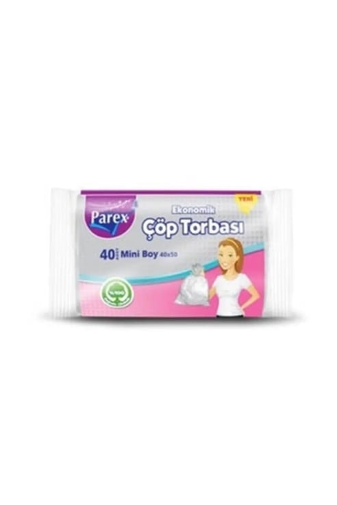 Parex Güçlü Mini Çöp Poşeti 30'Lu