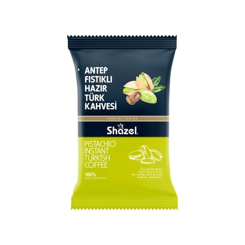 Shazel Antep Fıstıklı Hazır Türk Kahvesi - 100 gr.