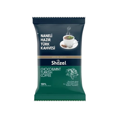 SHAZEL Naneli Hazır Türk Kahvesi 100 gr