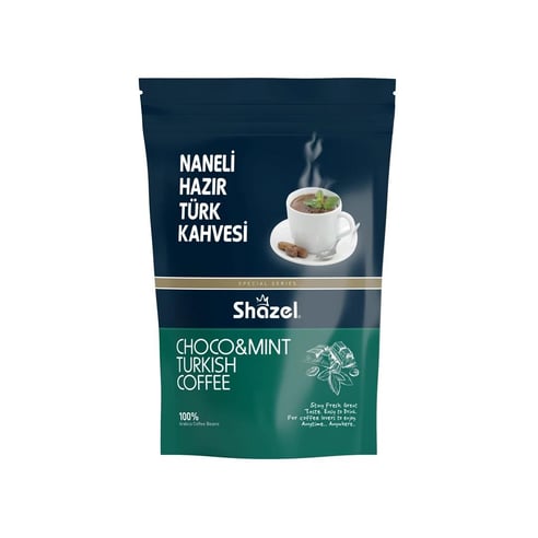Shazel Naneli Hazır Türk Kahvesi - Doypack - 200 gr.