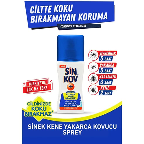 Sinkov Comfort Sinek Kene Yakarca Kovucu Sprey 100ml
