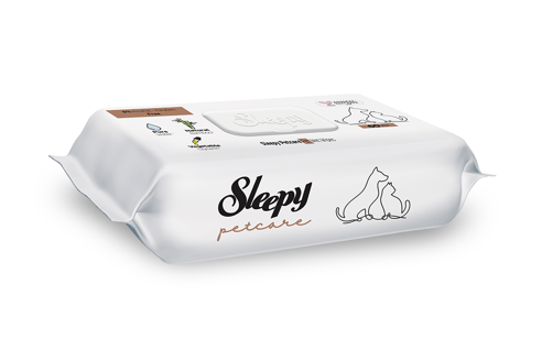 Sleepy Petcare Islak Havlu 60 Yaprak 