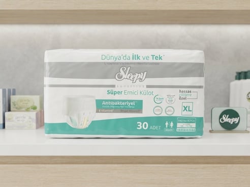 Sleepy Sensitive Süper Emici Külot 30Lu XL 