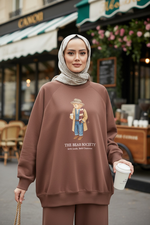 The Bear Sea Comfort Set İkili Takım Kahve