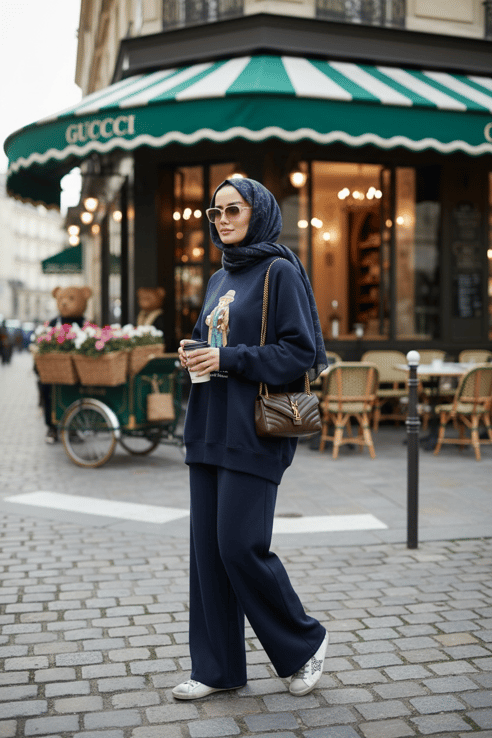 The Bear Sea Comfort Set İkili Takım Lacivert