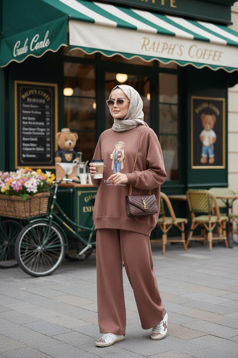 The Bear Sea Comfort Set İkili Takım Kahve