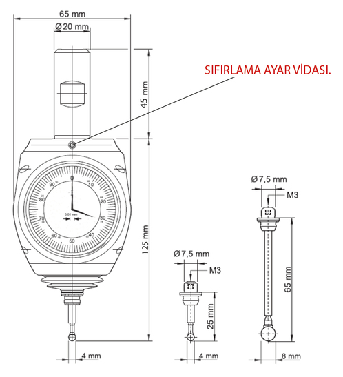 3D TESTER 3 BOYUTLU ÖLÇÜM 