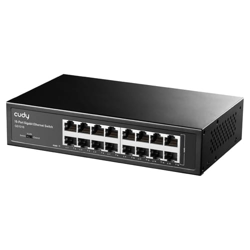 Cudy GS1016 10/100/1000Mbps 8KMAC 16 Port Gigabit Metal…
