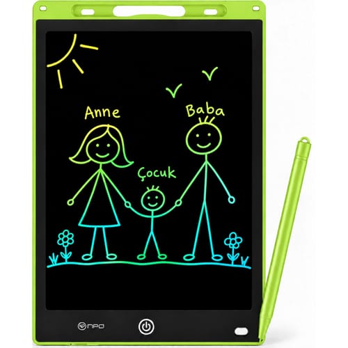 NPO Blic BTB5Y 12" LCD Renkli Ekranlı Kalemli Akıllı Çocuk…
