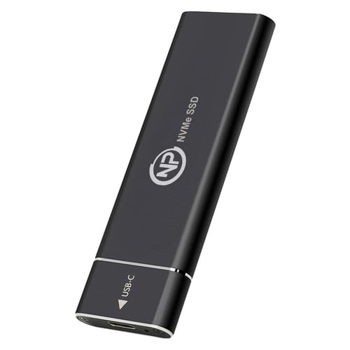 NPO DK02 NVMe M.2 USB-A/Type-C Kablolu Taşınabilir Harici…