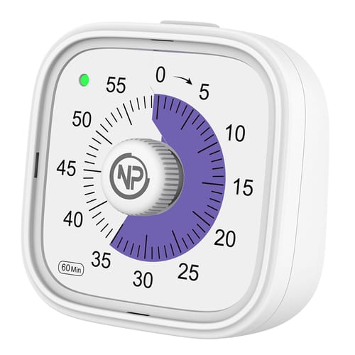 NPO NPT31B Mutfak,Ders,Yemek için 60dk Analog Alarm…