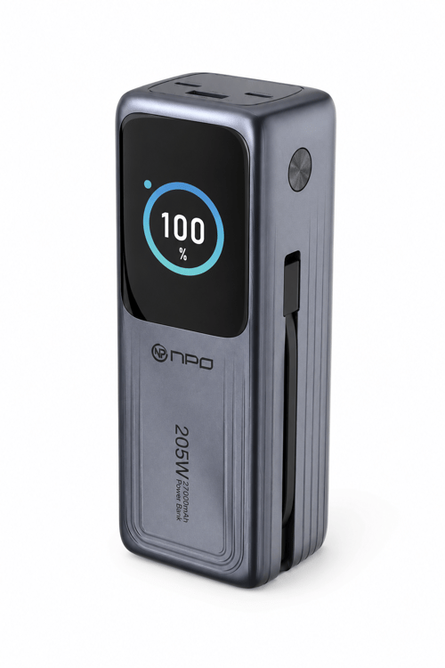 NPO WP001A-G 205W 27.000 mAh 2 USB-C Portlu Dahili USB-C…