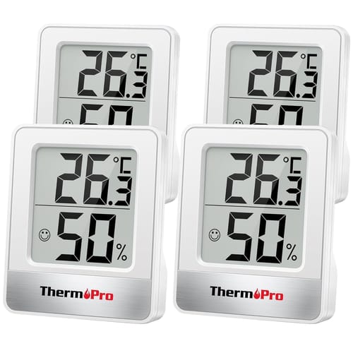 ThermoPro TP49W Mini İç Mekan Dijital Sıcaklık ve Nem Ölçer…