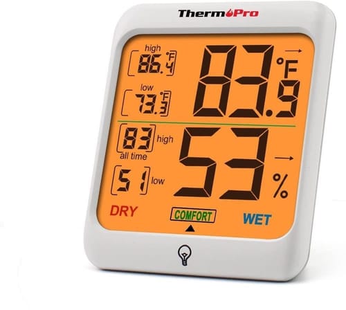 ThermoPro TP53 Termometre İç Mekan Dijital Sıcaklık ve Nem…