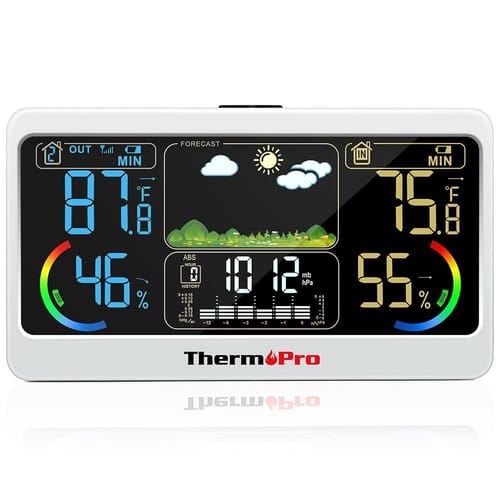 ThermoPro TP68B 7" Wifi Iç-Dış Mekan Dijital…