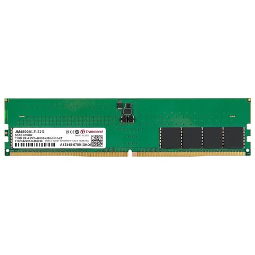 Transcend JM4800ALE-32G 32GB DDR5 4800Mhz CL40 1.1V…