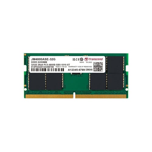 Transcend JM4800ASE-32G 32GB DDR5 4800Mhz CL40 1.1V…