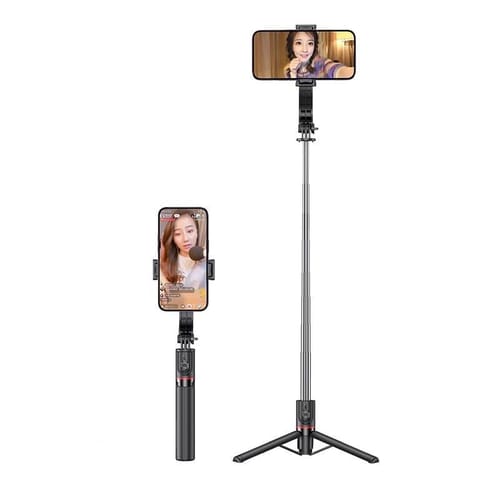 USAMS 2in1 Bluetooth Kumandalı Tripod ve 360° Selfie Çubuğu…