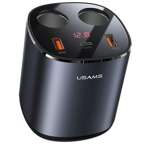 Usams US-CC151 Dijital Göstergeli 2x30w USB+1x65w PD+2x60w…