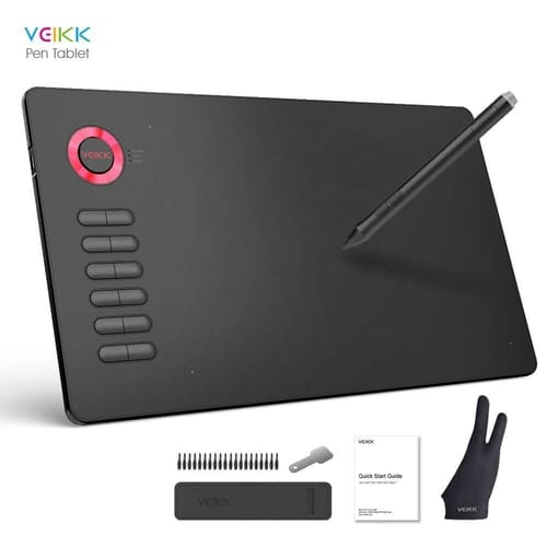 Veikk A15 Pro 10x6" 16384 Yüksek Basınç Hassasiyetli…