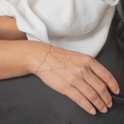 0.50 Karat Pırlanta Altın Şahmeran Bileklik - Goldstore