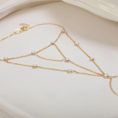 0.50 Karat Pırlanta Altın Şahmeran Bileklik - Goldstore