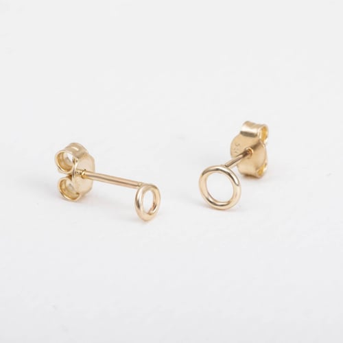 Altın Açık Halka Küpe - Goldstore