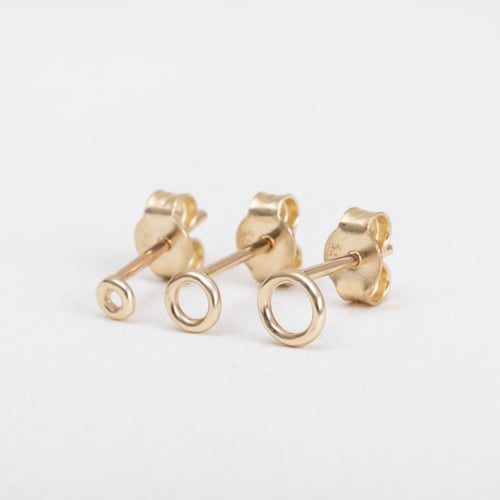 Altın Açık Halka Küpe - Goldstore