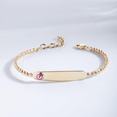 Altın Figürlü İsim Bileklik - Goldstore