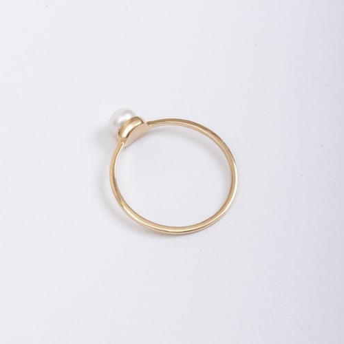 Altın İnci Taşlı Yüzük - Goldstore