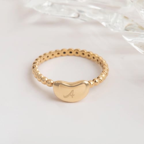 Altın Mini Fasulye Yüzük - Goldstore