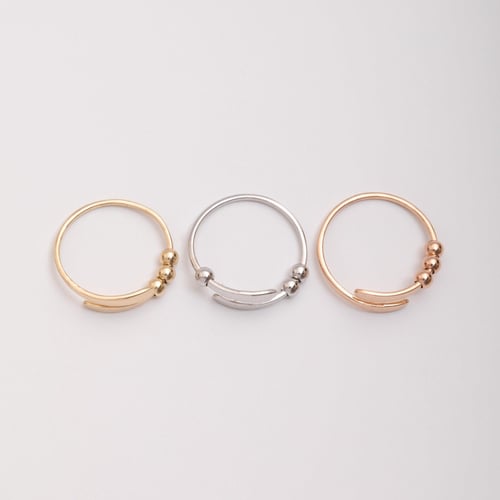 Altın Mini Toplu Fidget Yüzük - Goldstore
