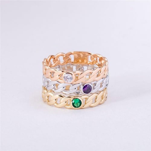 Altın Taşlı Gurmet Yüzük - Goldstore
