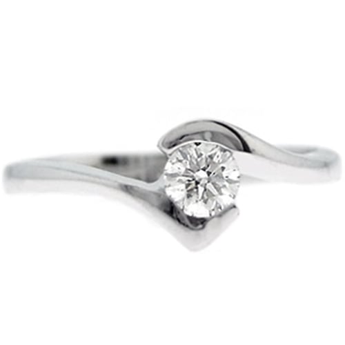 Goldstore-0.22 ct. Pırlanta Tektaş Yüzük