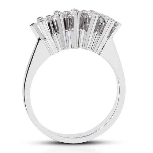 Goldstore-0.25 ct. Pırlanta 5 Taş Yüzük