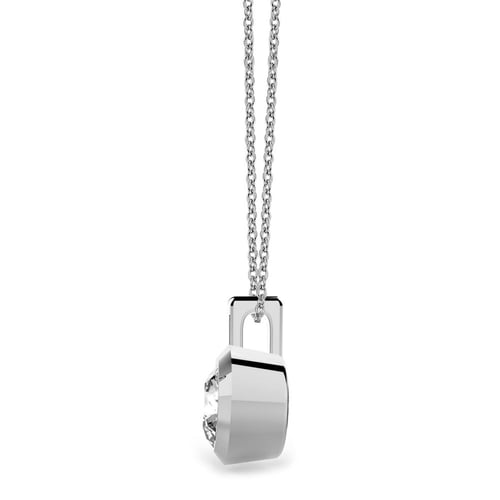 Goldstore-0.4 ct. Pırlanta Tektaş Kolye