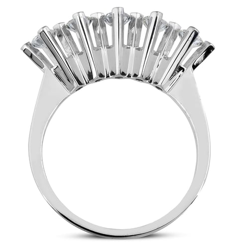 Goldstore-0.45 ct. Pırlanta 5 Taş Yüzük