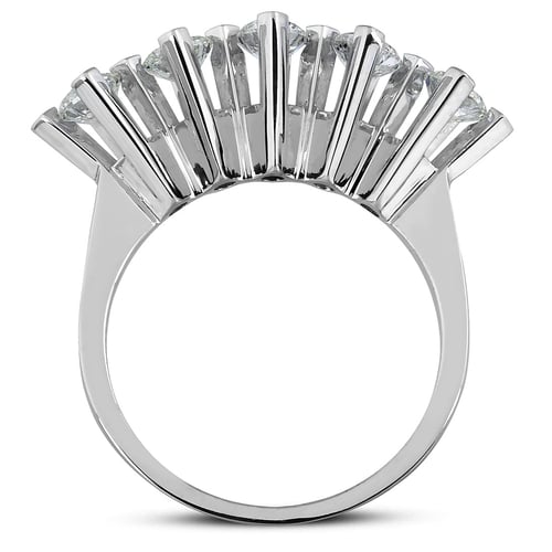 Goldstore-0.70 ct Pırlanta 5 taş Yüzük