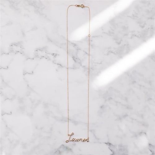 Goldstore- Name Wire Necklace