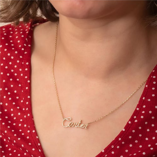 Goldstore- Name Wire Necklace