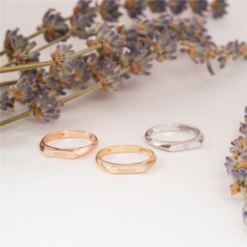 Goldstore-Rectangle Ring