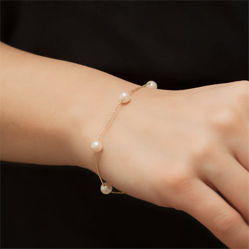 Goldstore-Hayalet İnci Dizi Bileklik