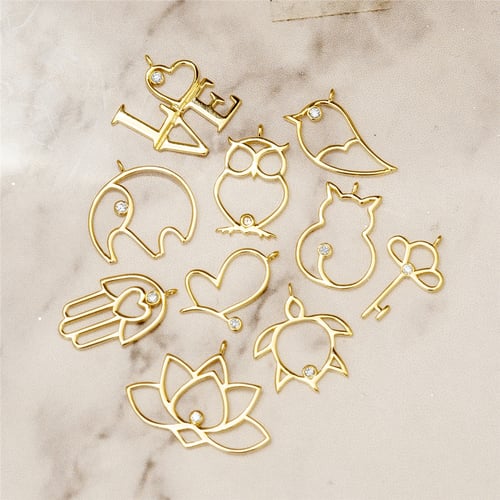 Goldstore-Love Pırlantalı Kolye