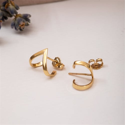 Goldstore-Üçgen Küpe