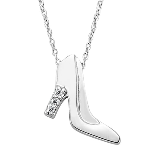 Goldstore-URL 0.02 ct. Pırlanta Fantezi Kolye