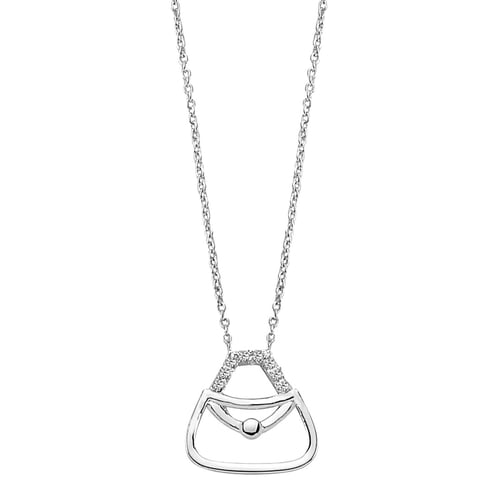 Goldstore-URL 0.03 ct. Pırlanta Fantezi Kolye